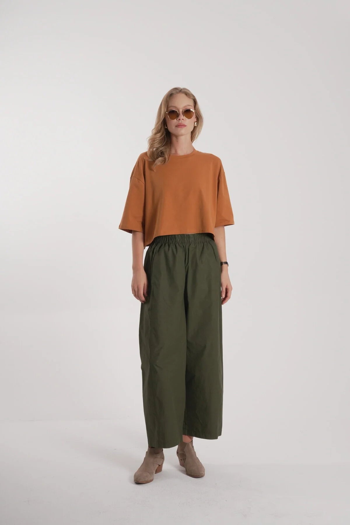 Kadın Oversize Crop