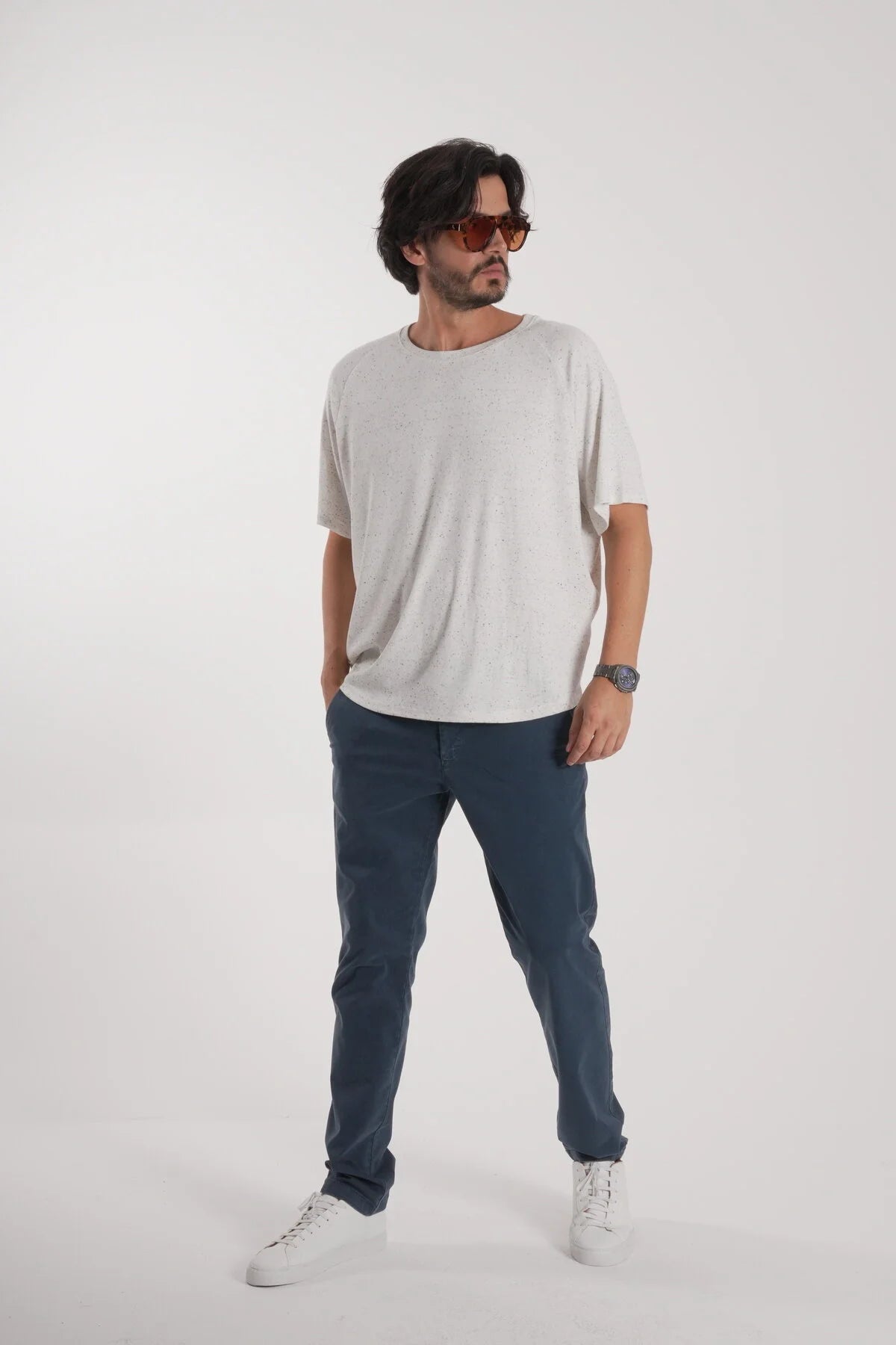 Erkek Kırçıllı T-Shirt