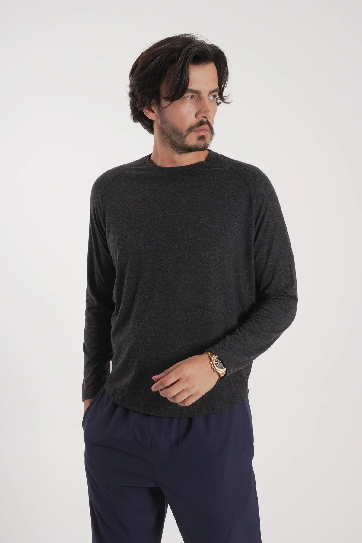 Erkek Reglan Uzun Kol Tshirt