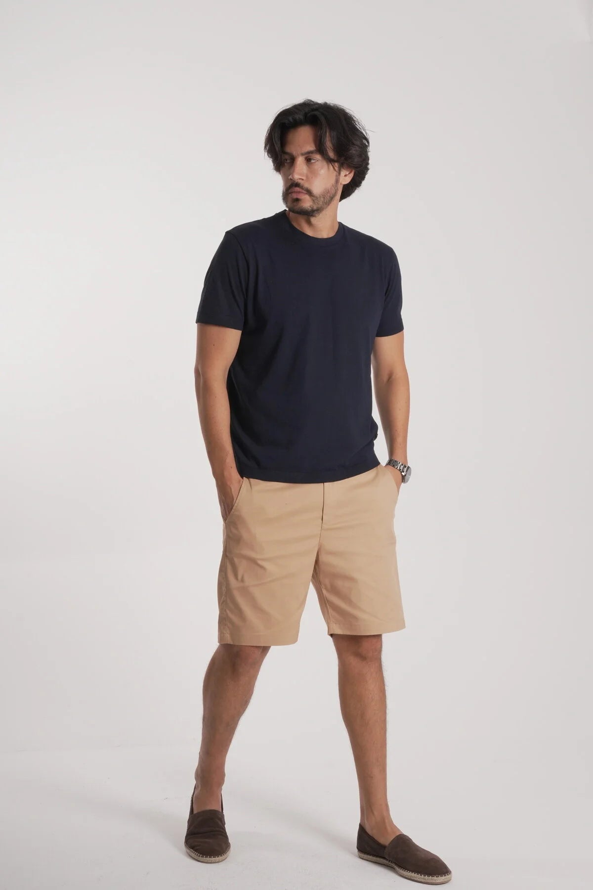 Erkek Merserize T-Shirt