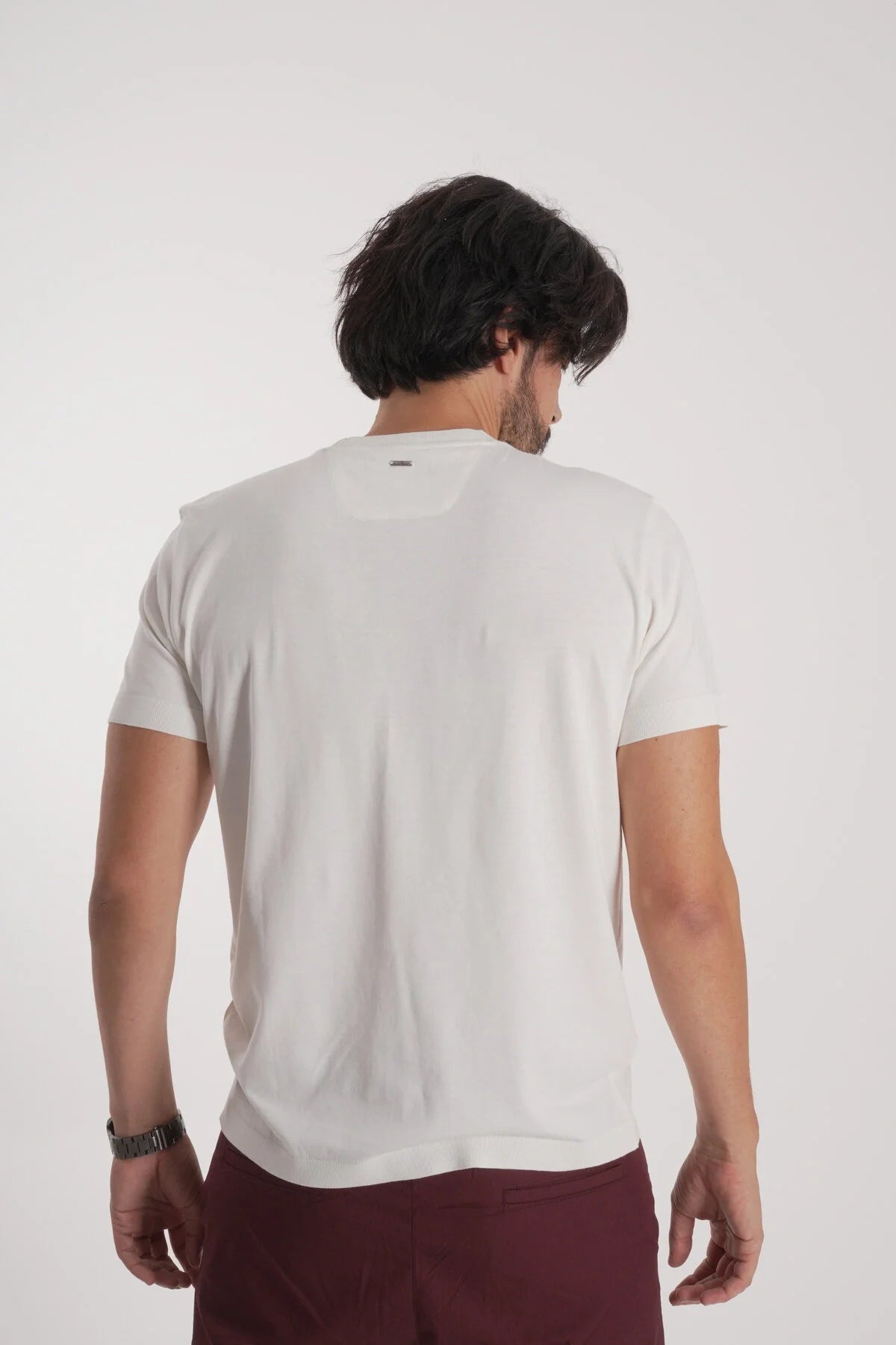 Erkek Merserize T-Shirt