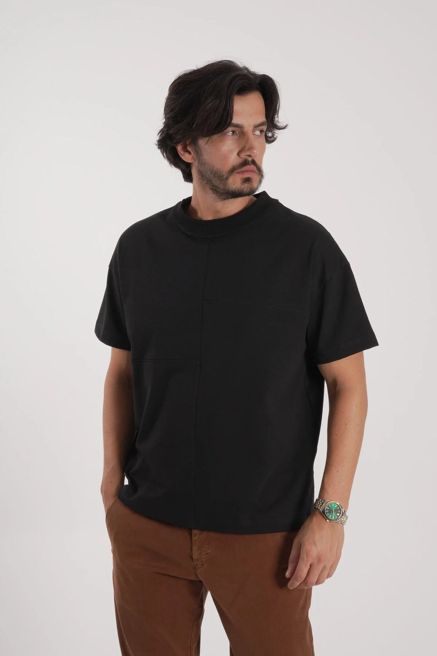 Erkek Parçalı T-Shirt