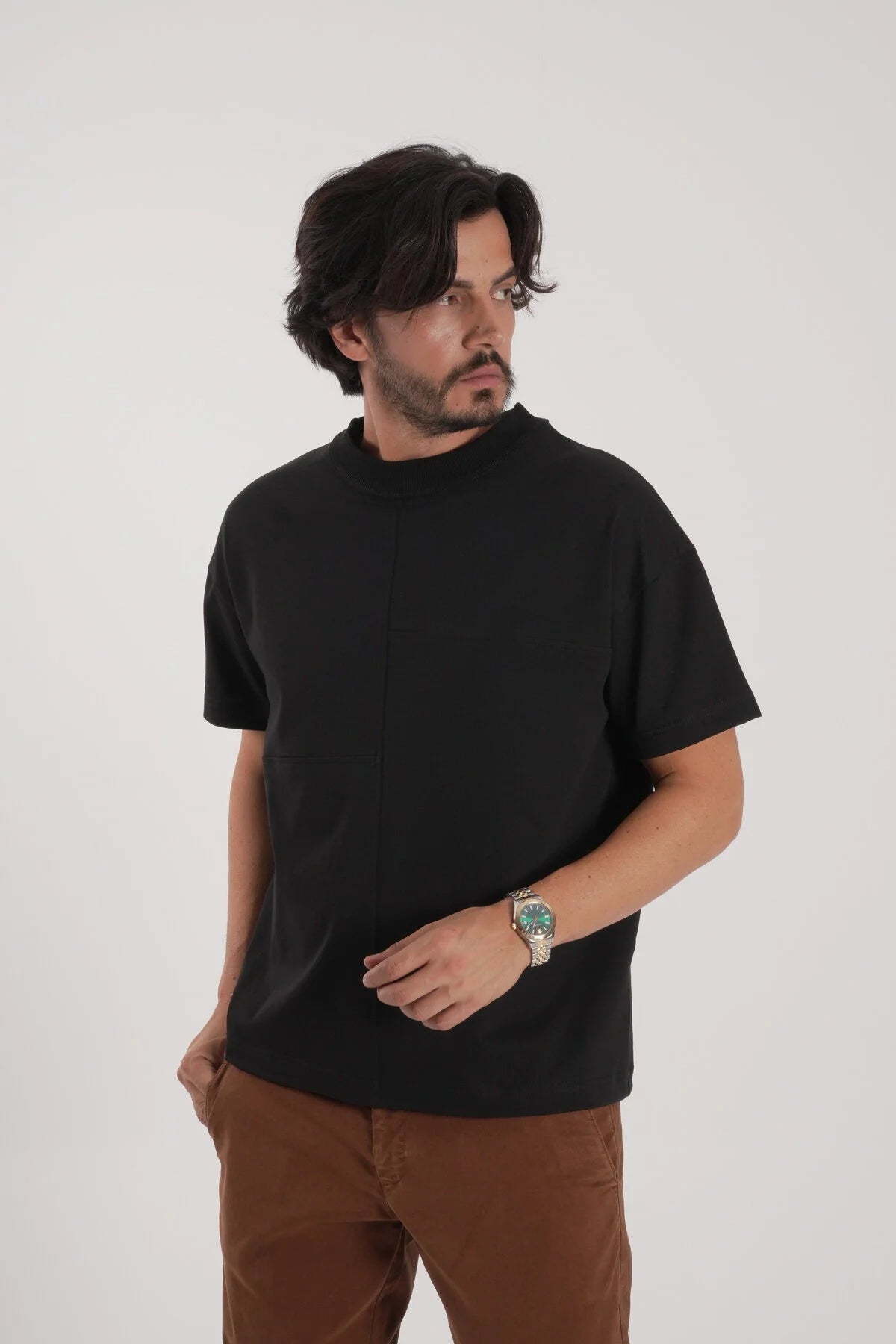 Erkek Parçalı T-Shirt