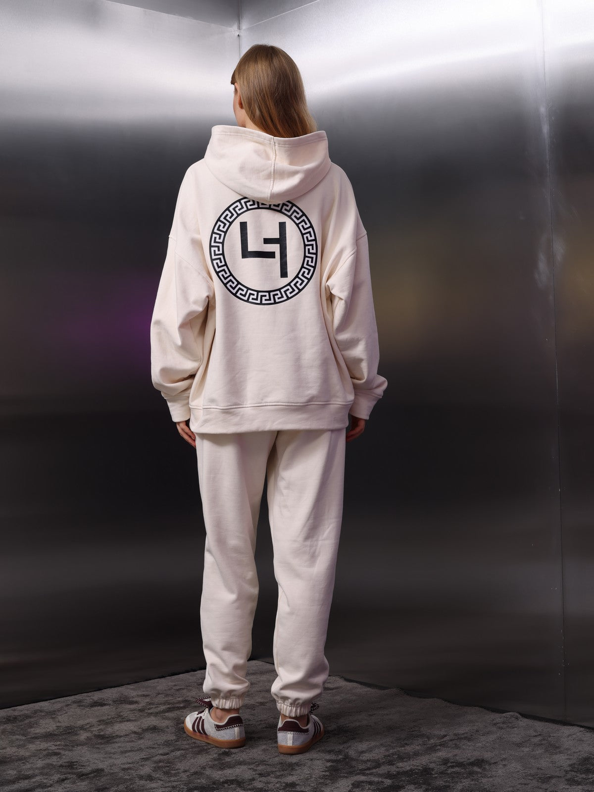 Unisex Kore Baskı Sweat