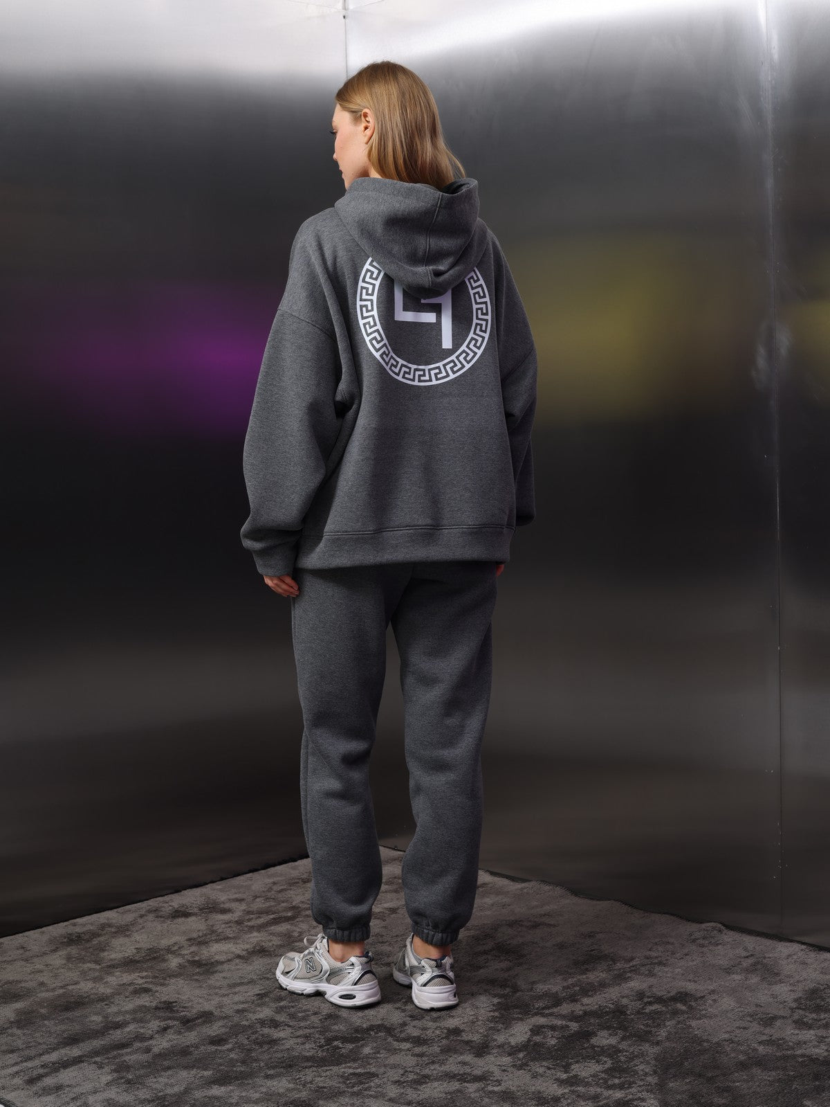 Unisex Kore Baskı Sweat