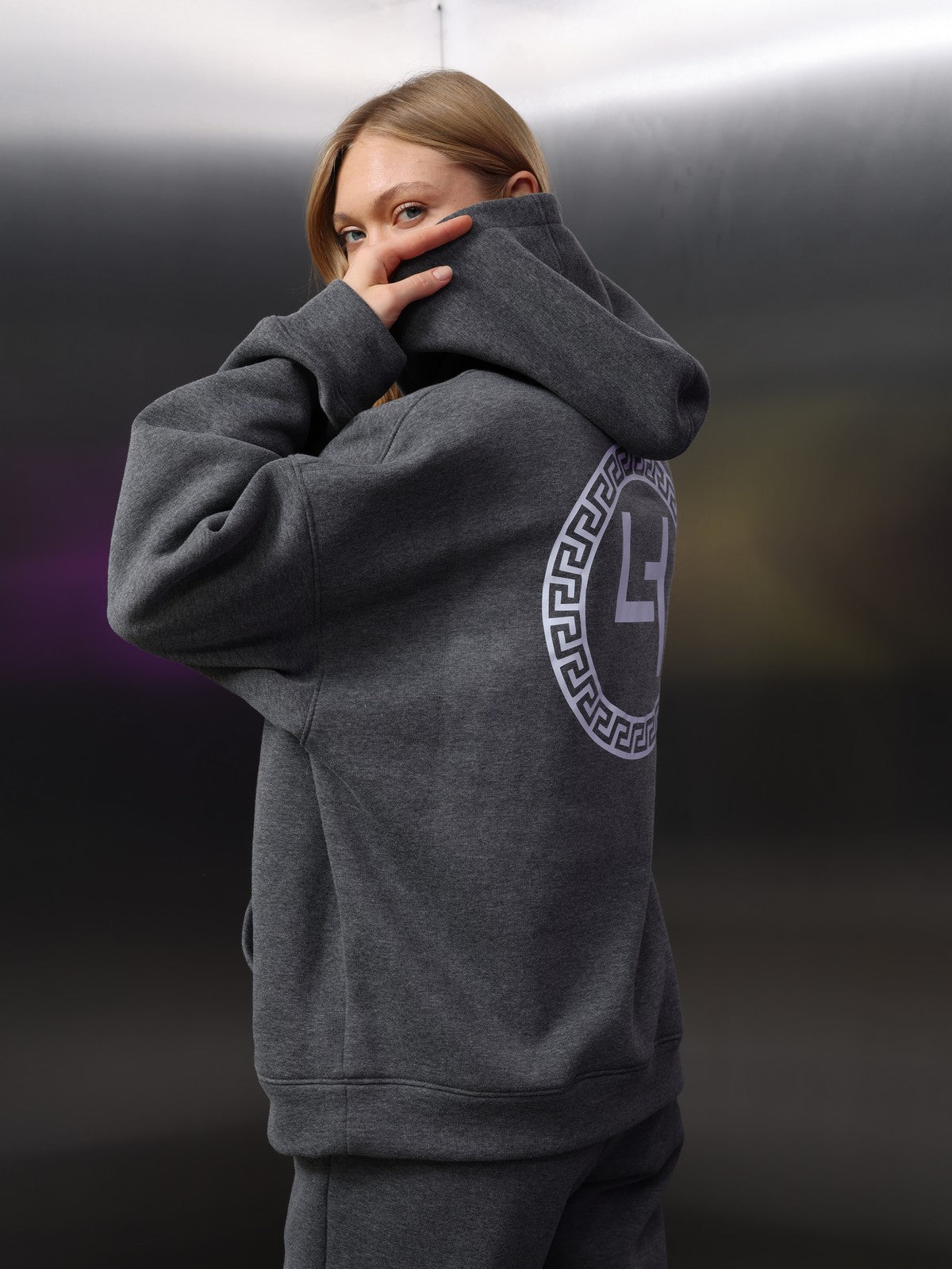 Unisex Kore Baskı Sweat