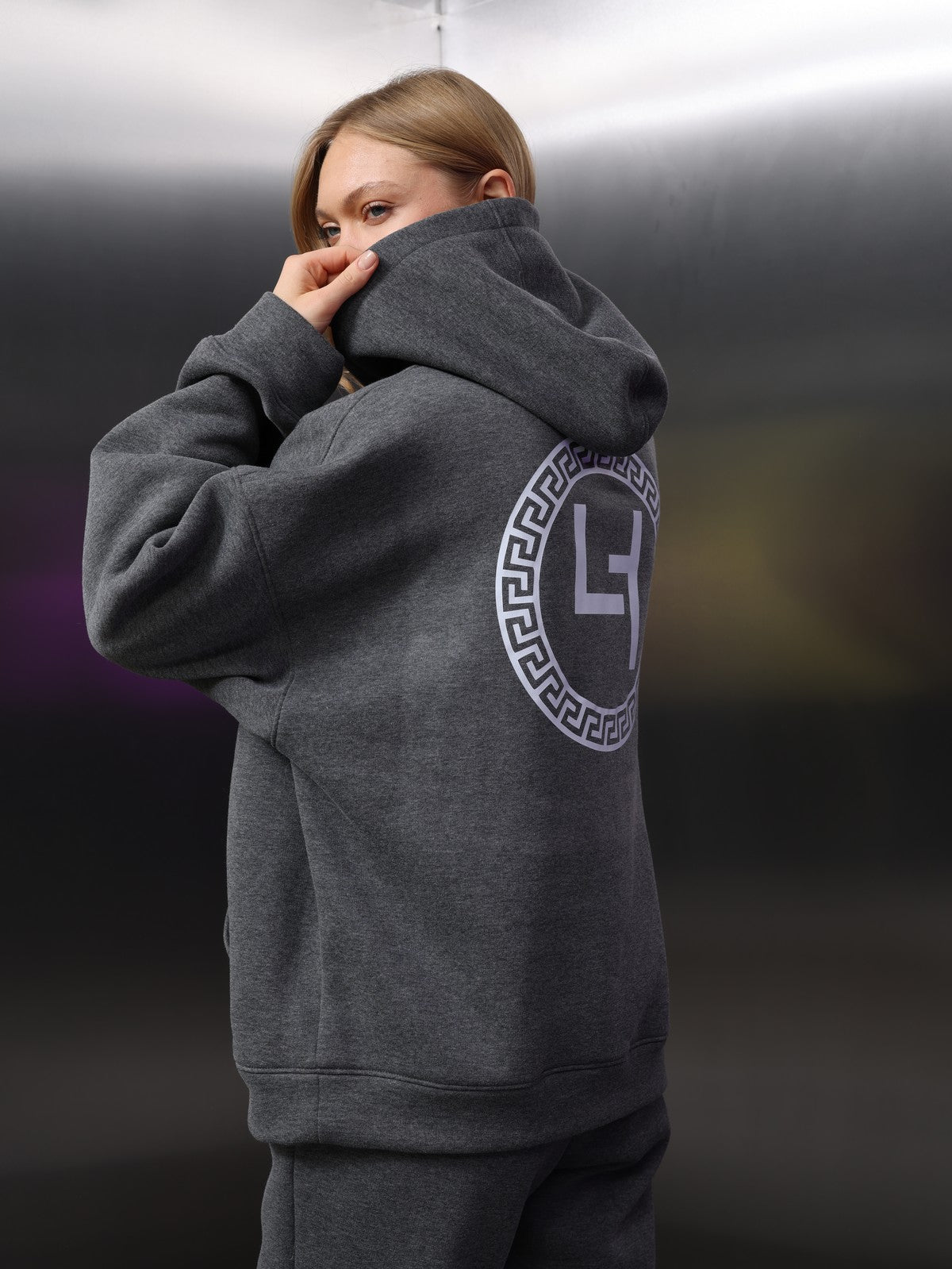 Unisex Kore Baskı Sweat