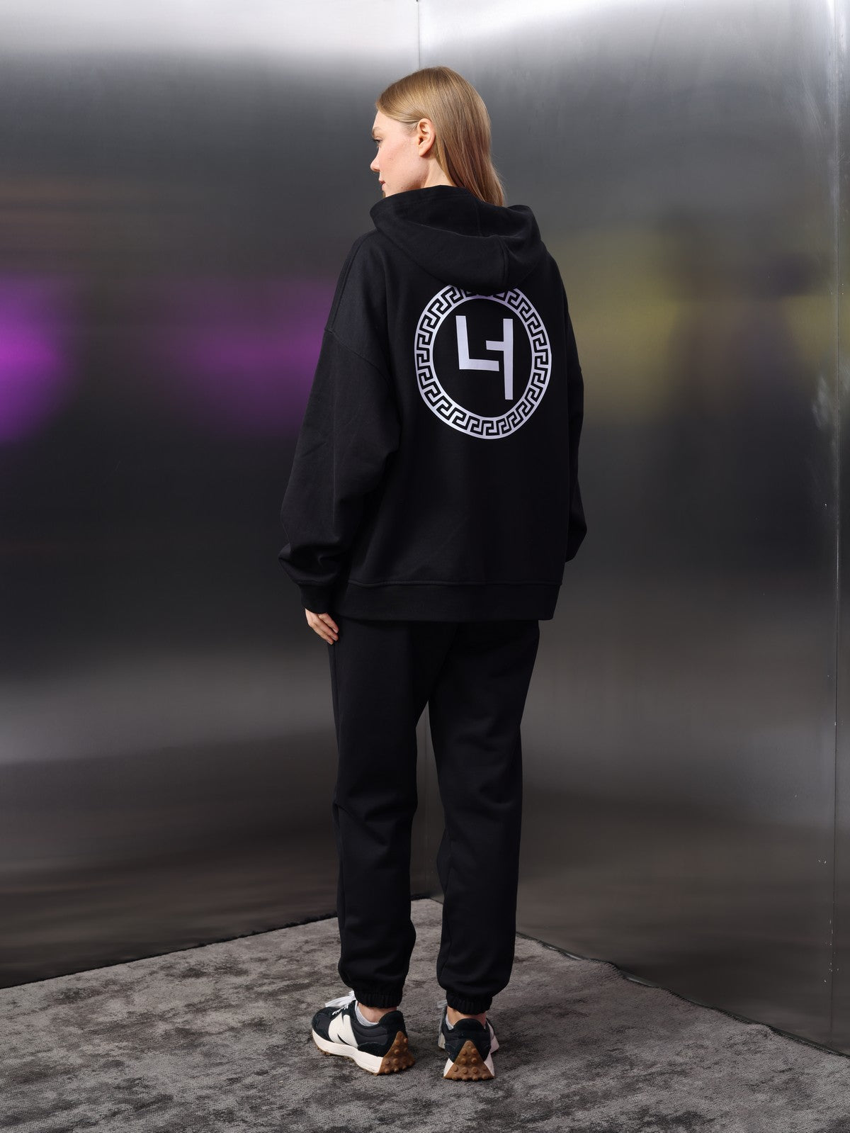 Unisex Kore Baskı Sweat
