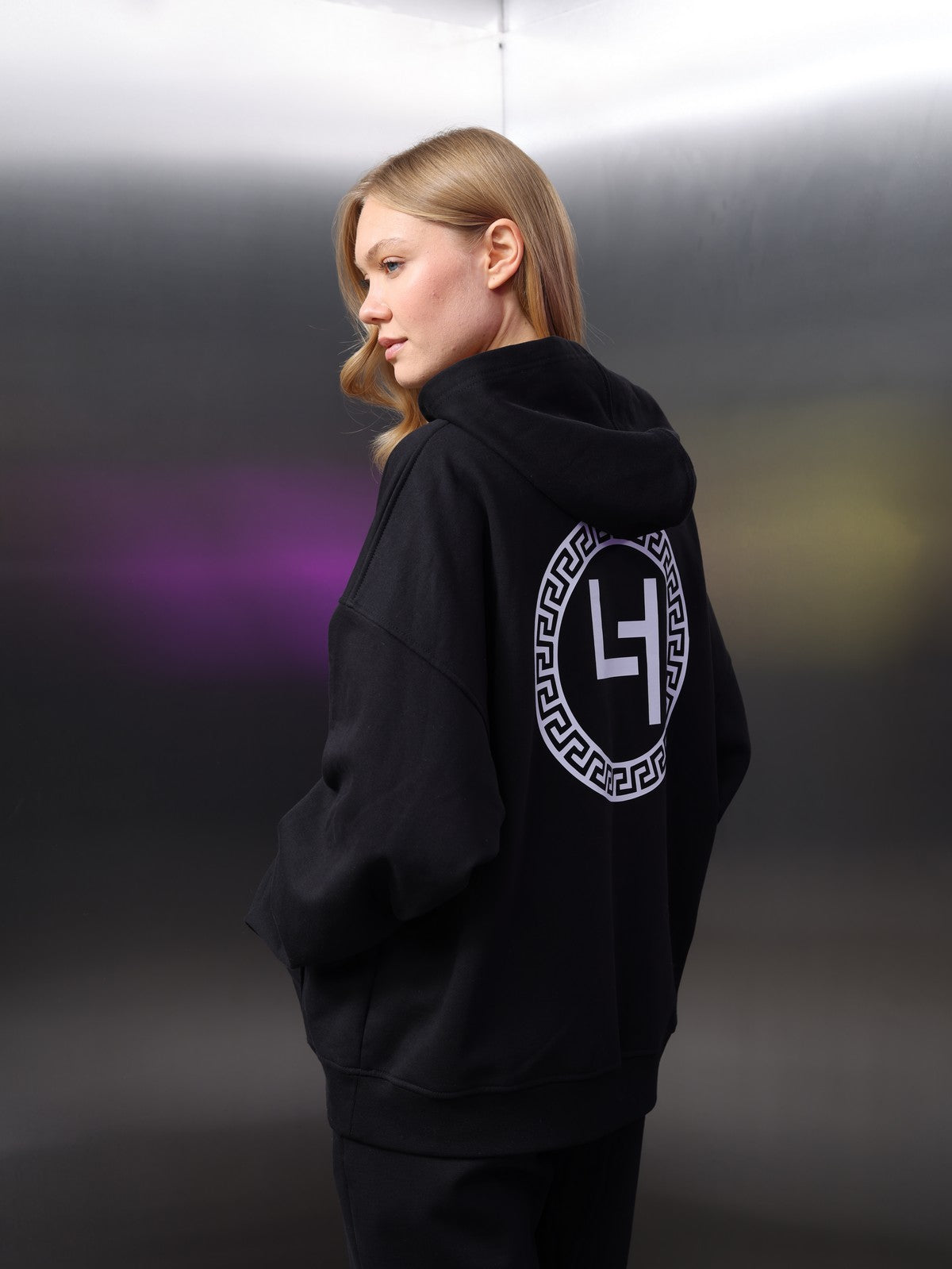 Unisex Kore Baskı Sweat